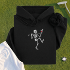 Martini Skeleton Strut Hoodie