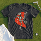 Martini Skeleton Strut Propaganda Tee