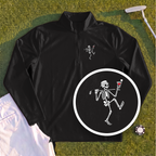 Martini Skeleton Strut Quarter Zip