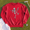 Martini Skeleton Strut Sweatshirt