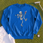 Martini Skeleton Strut Sweatshirt