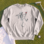 Martini Skeleton Strut Sweatshirt