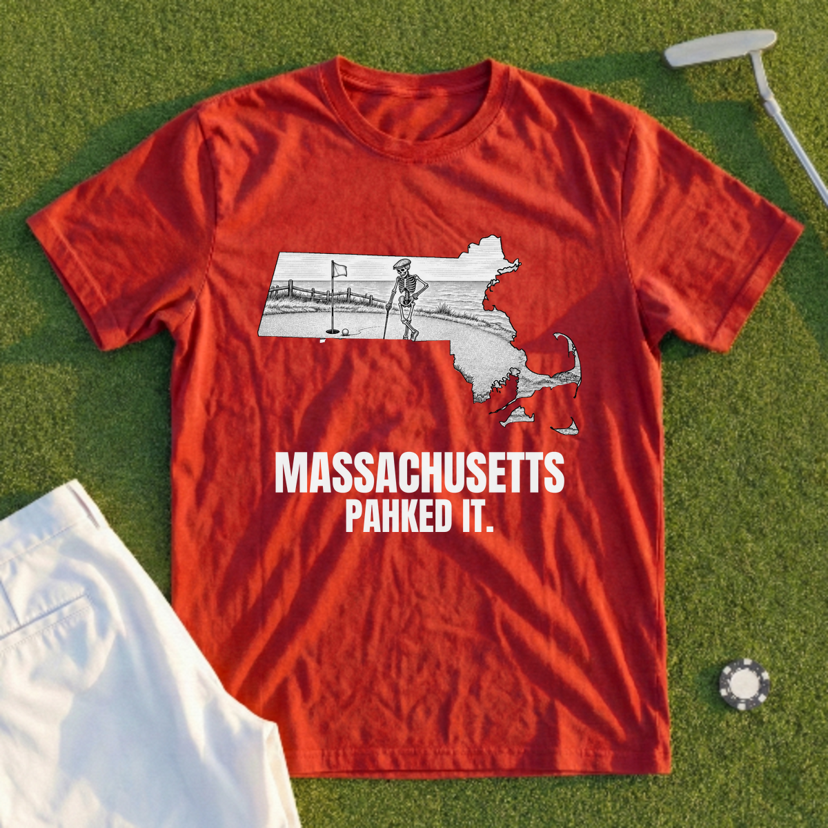 Massachusetts Pahked It Tee