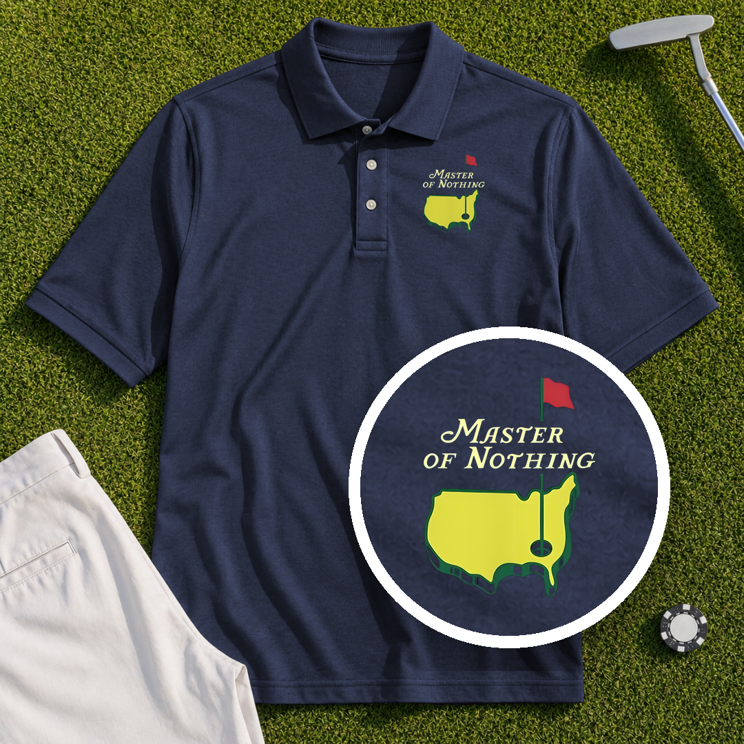 Master Of Nothing Performance Polo