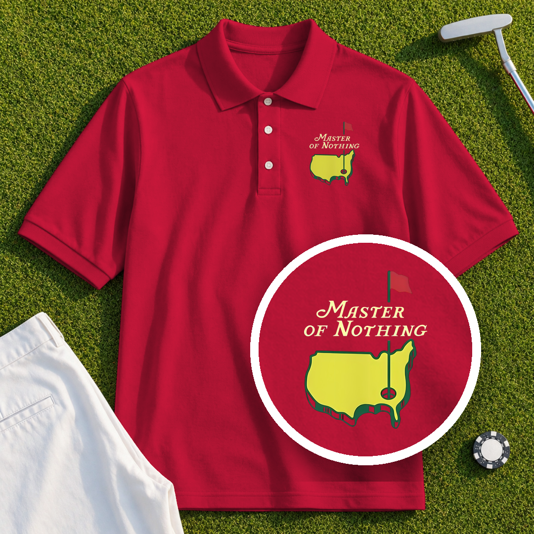 Master Of Nothing Performance Polo