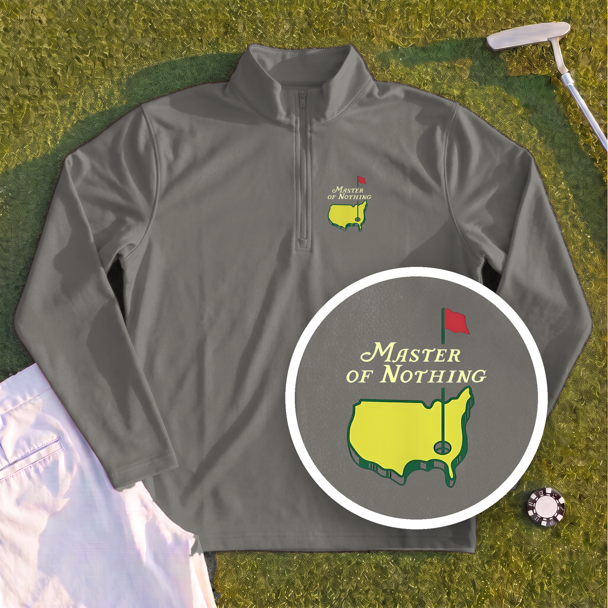 Master Of Nothing Quarter Zip