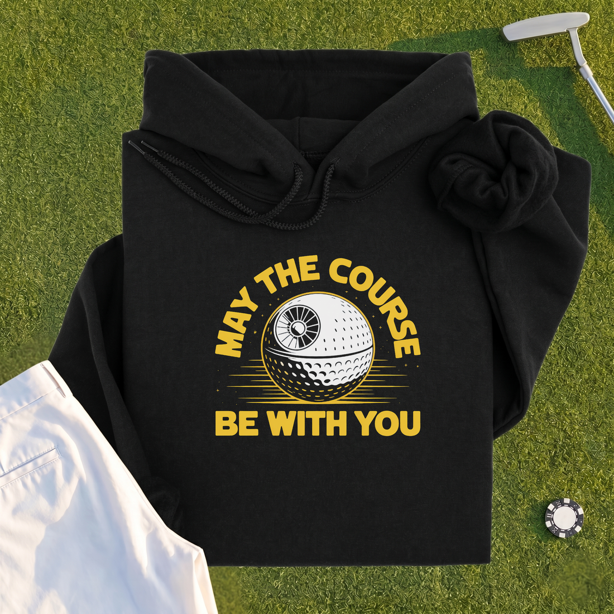 May The Course Be With You Hoodie