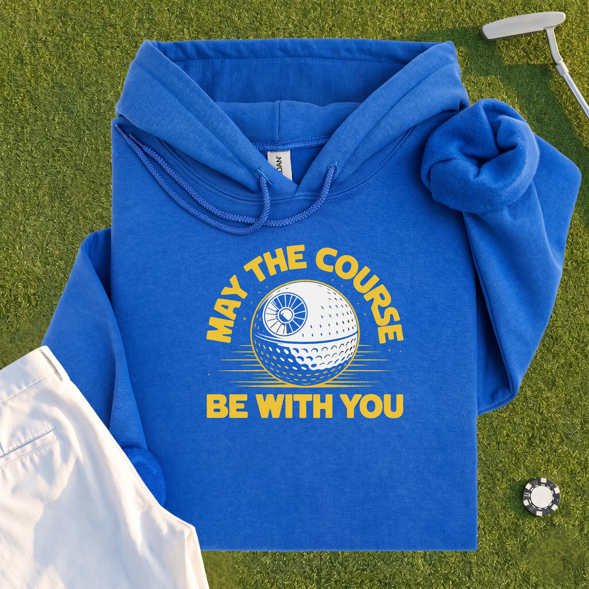 May The Course Be With You Hoodie