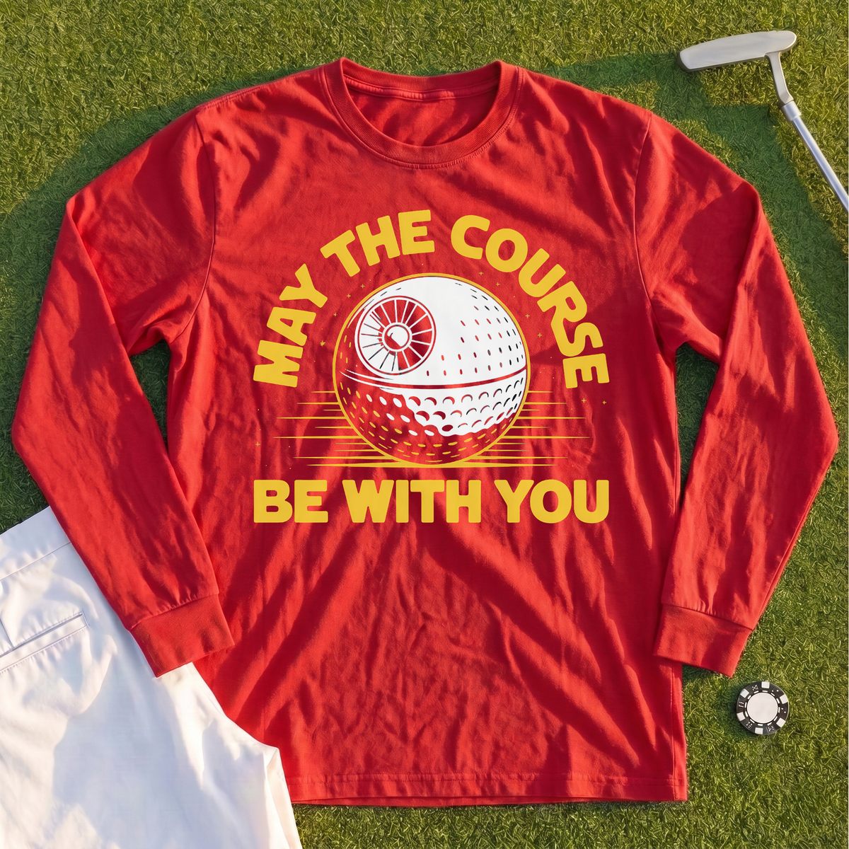 May The Course Be With You Long Sleeve Tee