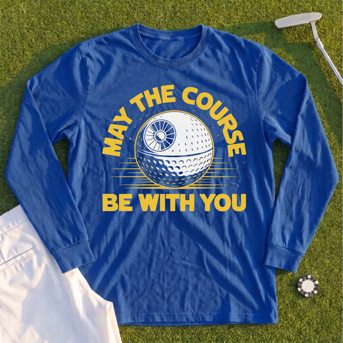 May The Course Be With You Long Sleeve Tee