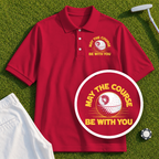 May The Course Be With You Performance Polo