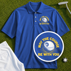 May The Course Be With You Performance Polo