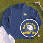 May The Course Be With You Quarter Zip