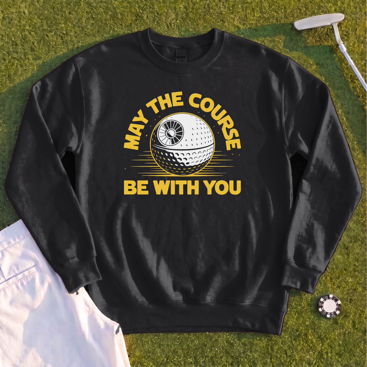 May The Course Be With You Sweatshirt