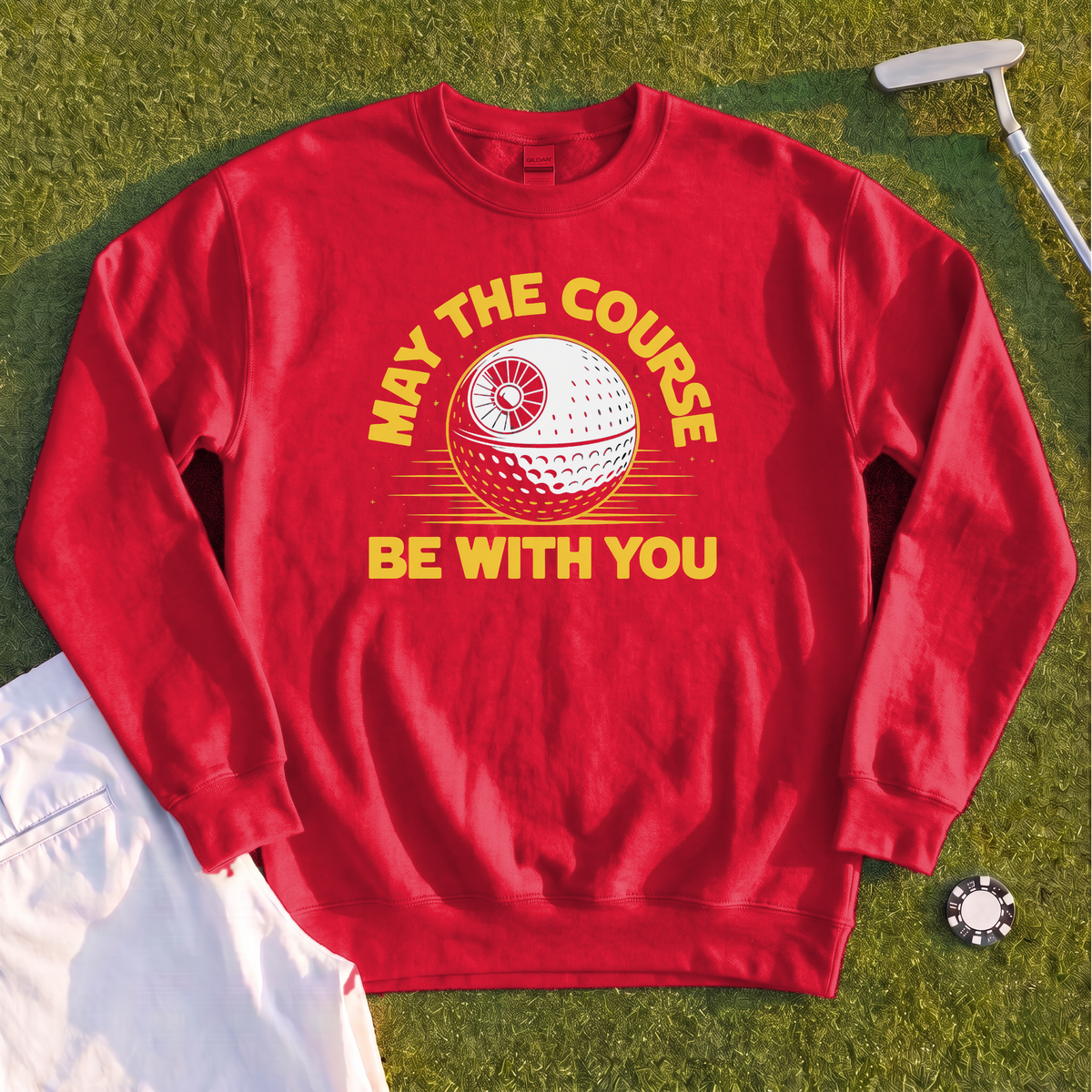 May The Course Be With You Sweatshirt