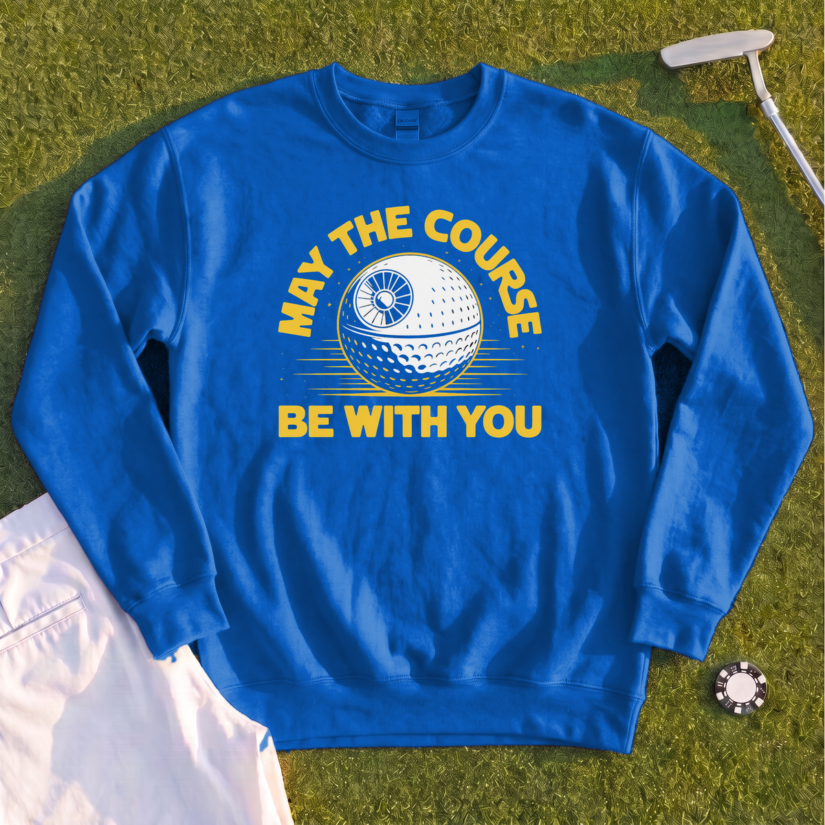 May The Course Be With You Sweatshirt