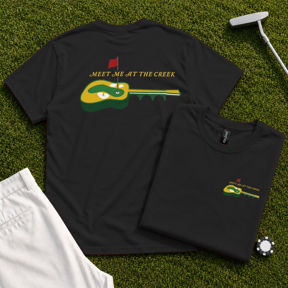 Meet Me At The Creek Back Print Tee