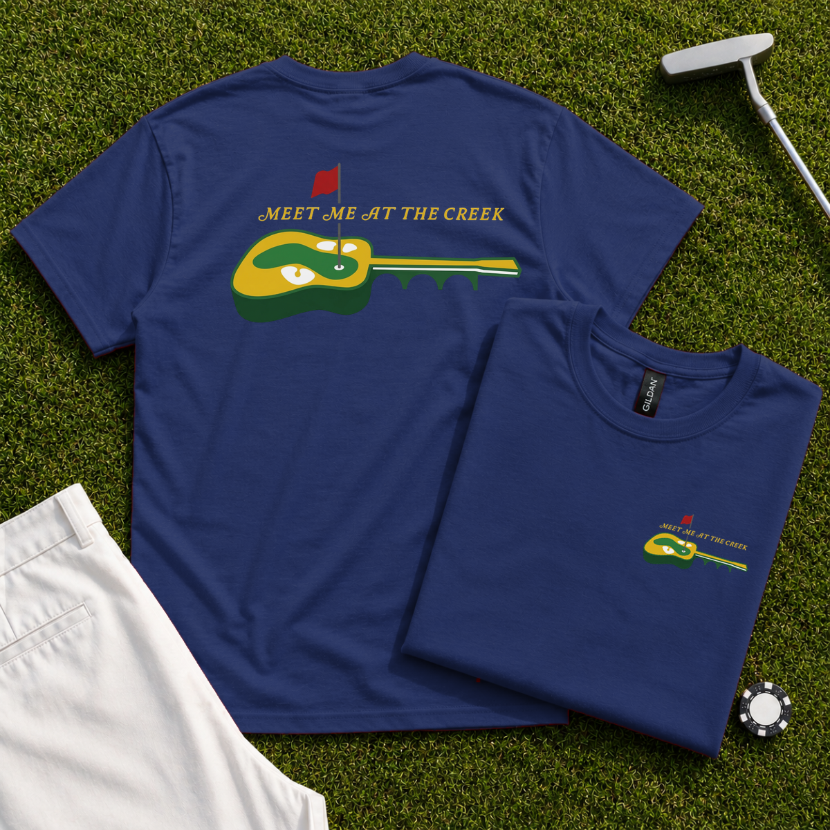 Meet Me At The Creek Back Print Tee