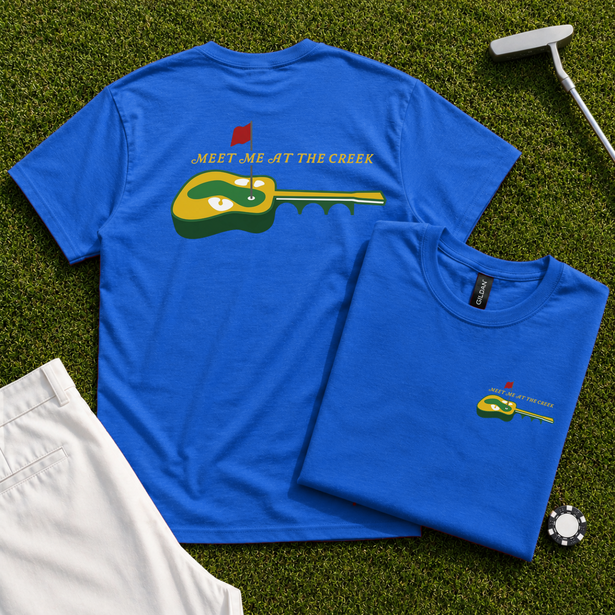 Meet Me At The Creek Back Print Tee