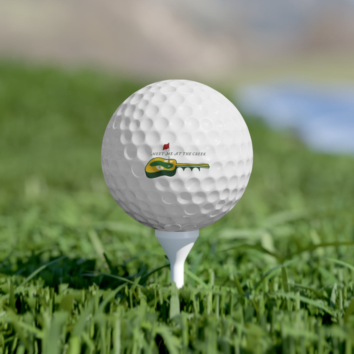Meet Me At The Creek Golf Balls