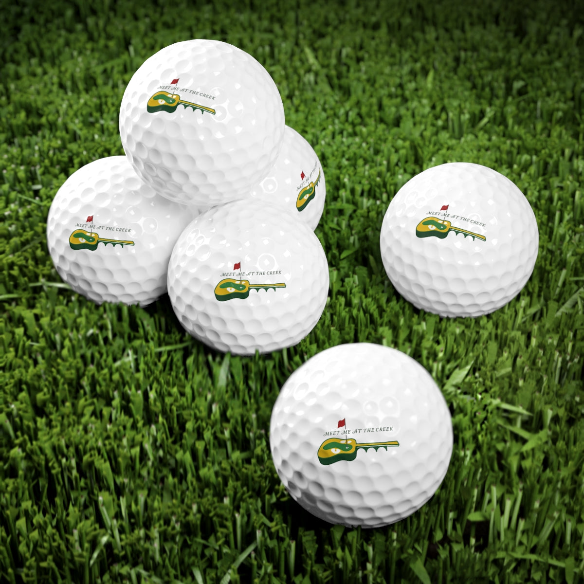 Meet Me At The Creek Golf Balls