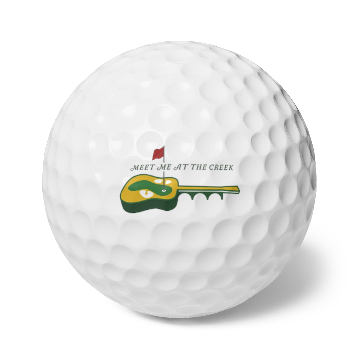 Meet Me At The Creek Golf Balls