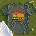 Meet Me At The Creek Retro Sunset Tee