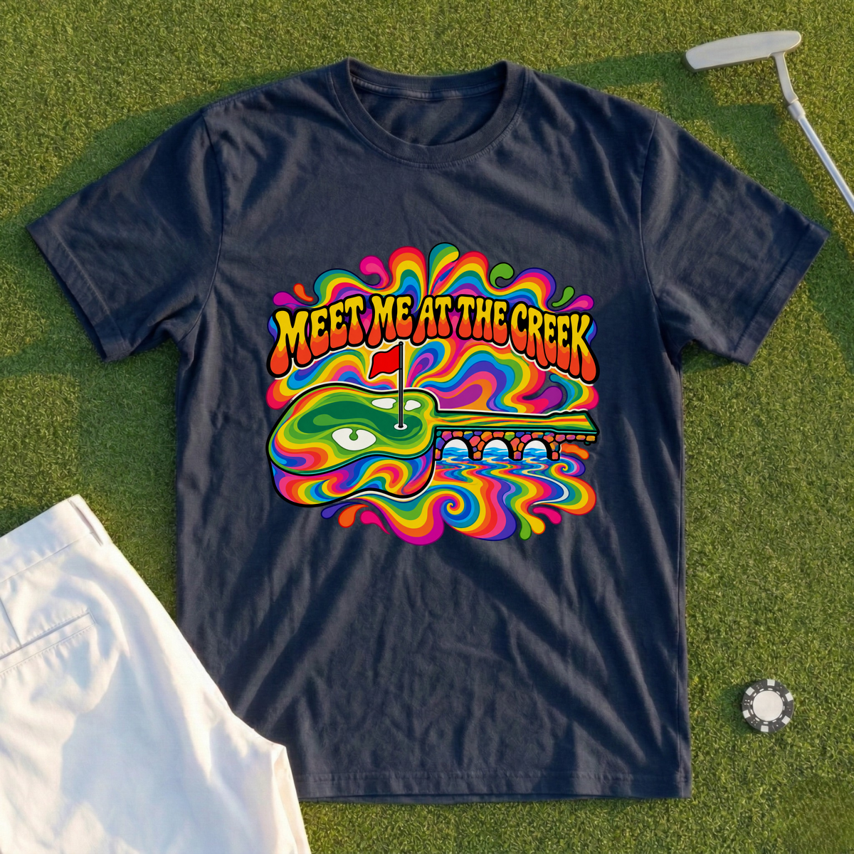 Meet Me At The Creek Tie Dye Tee