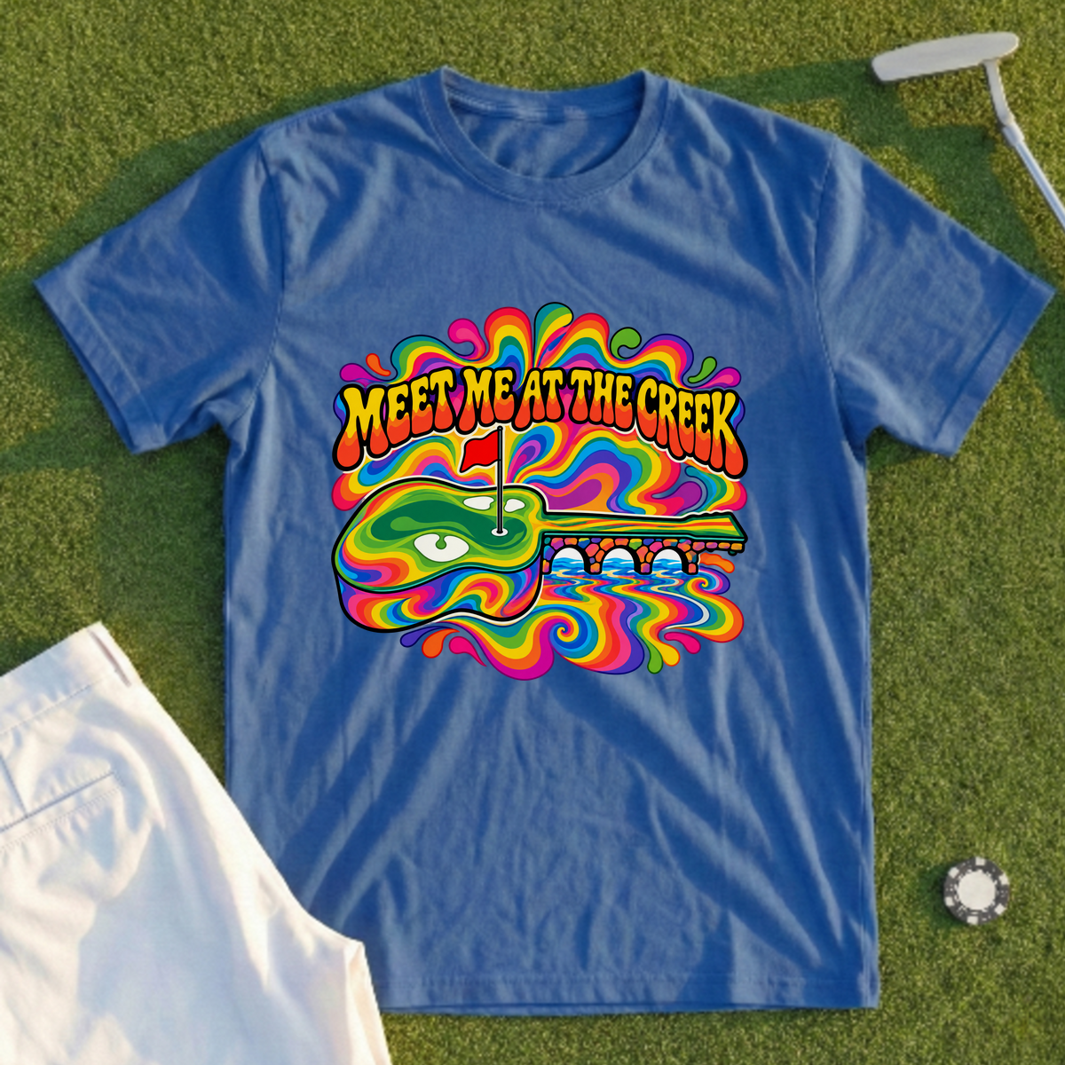Meet Me At The Creek Tie Dye Tee