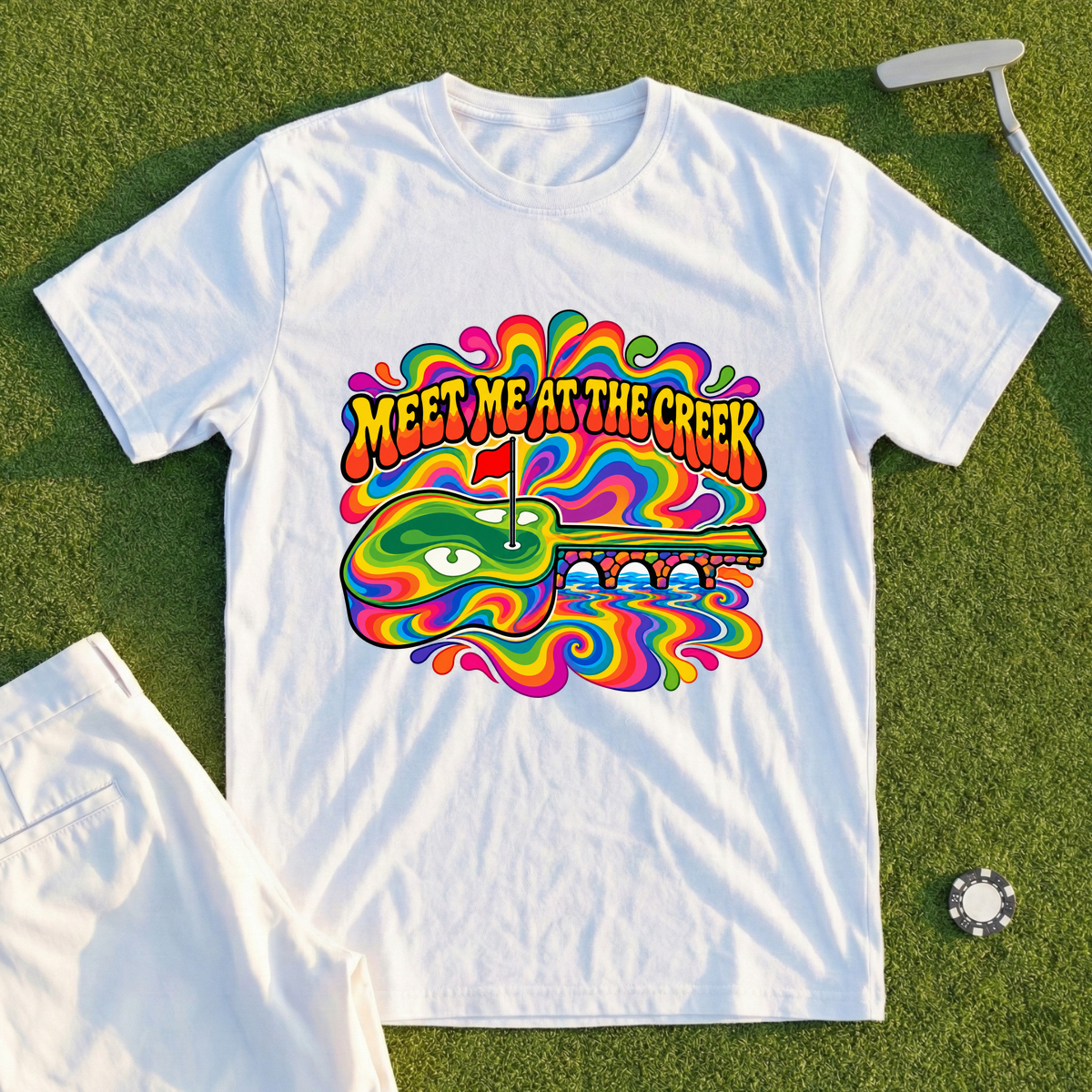 Meet Me At The Creek Tie Dye Tee