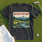 Meet Me At The Creek Travel Poster Tee