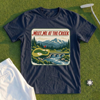 Meet Me At The Creek Travel Poster Tee