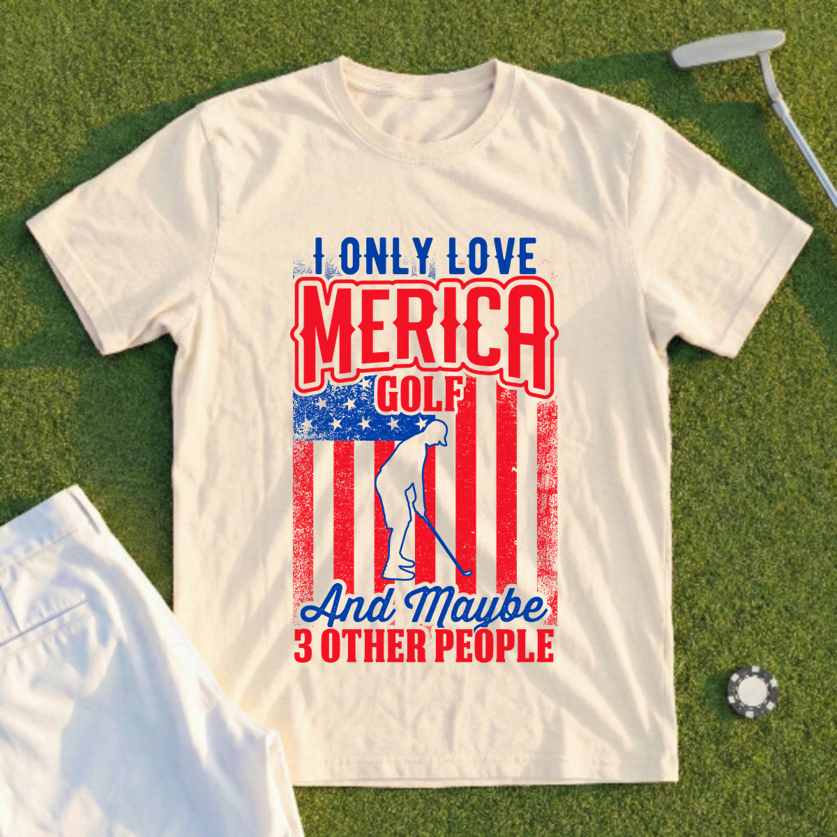 Merica Golf Tee