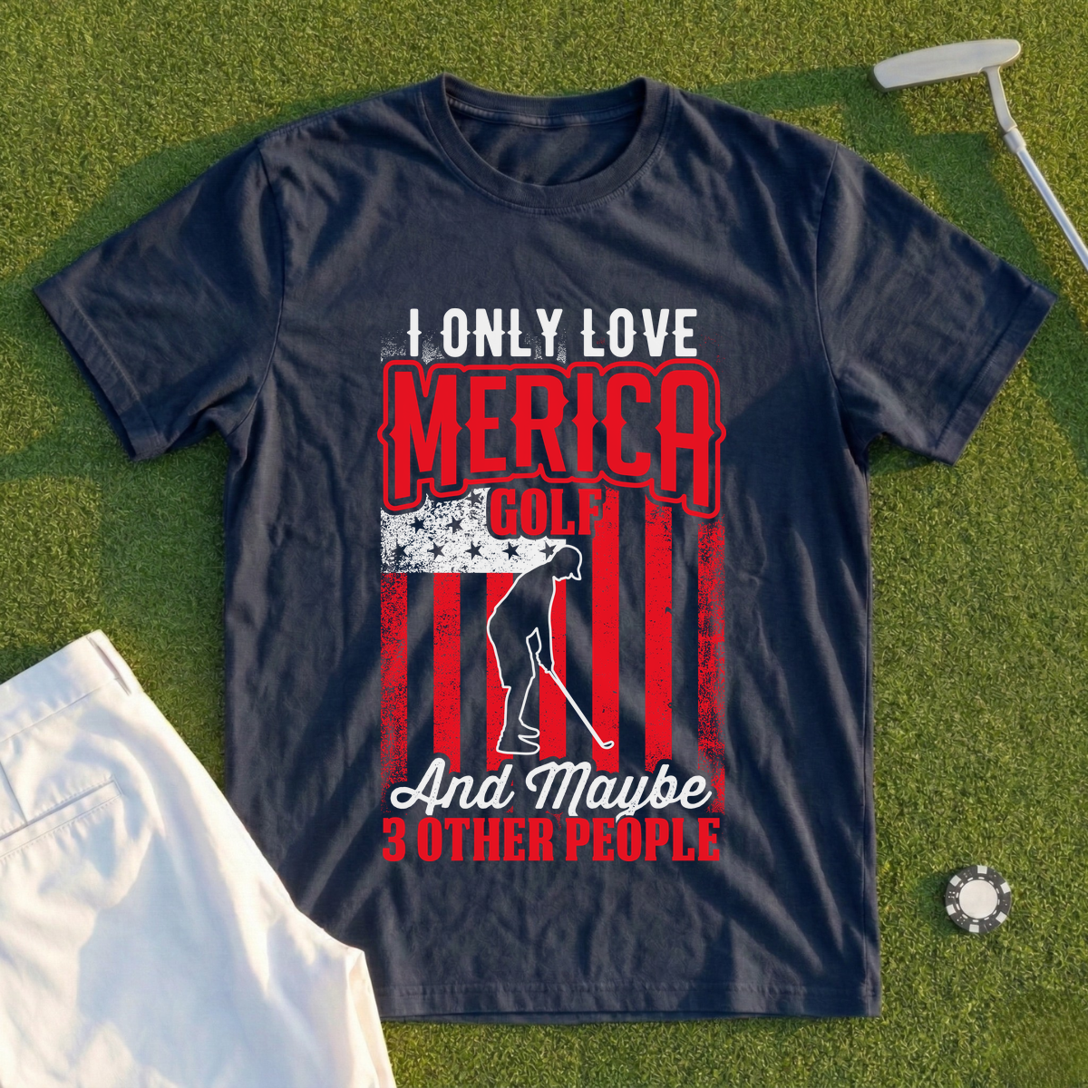 Merica Golf Tee