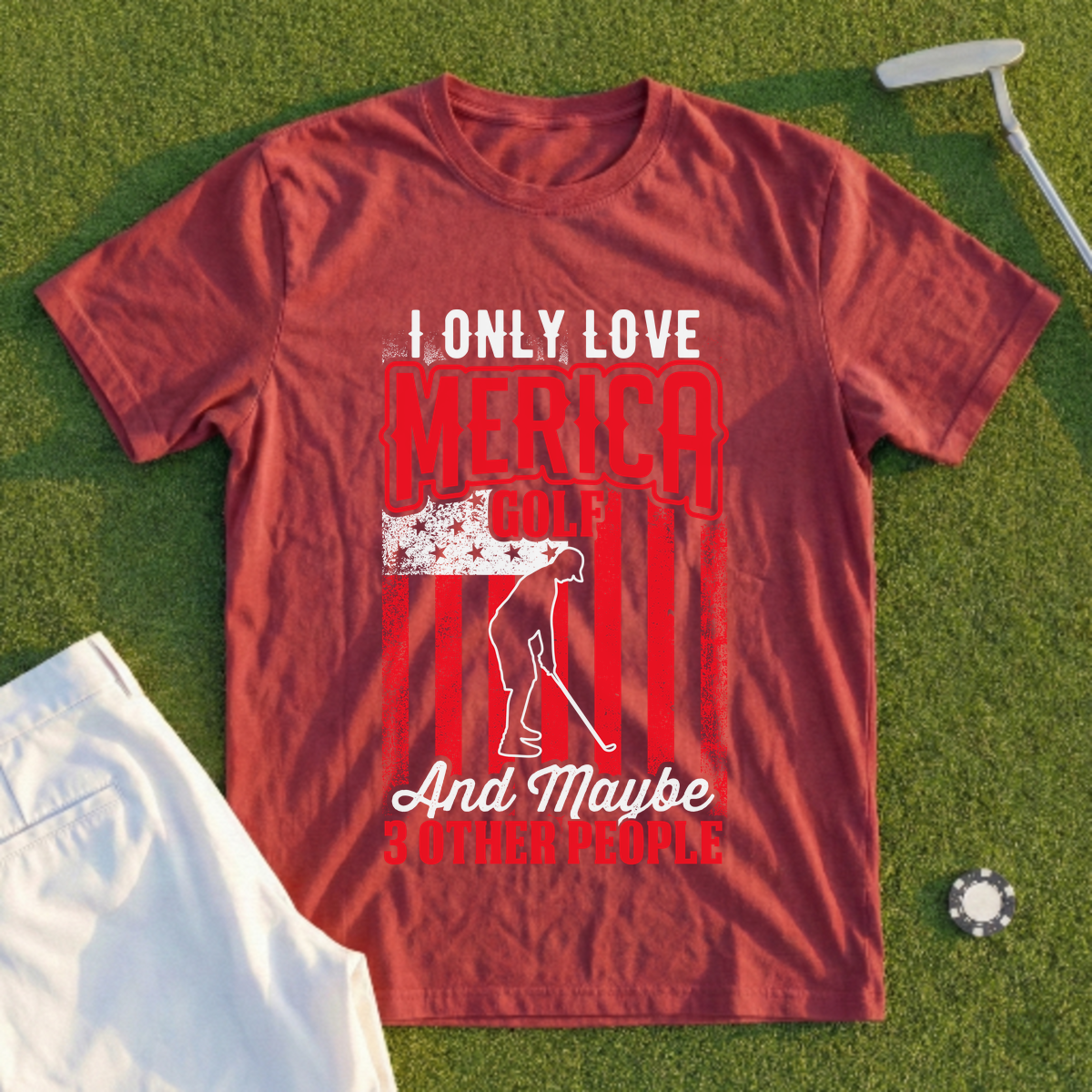 Merica Golf Tee