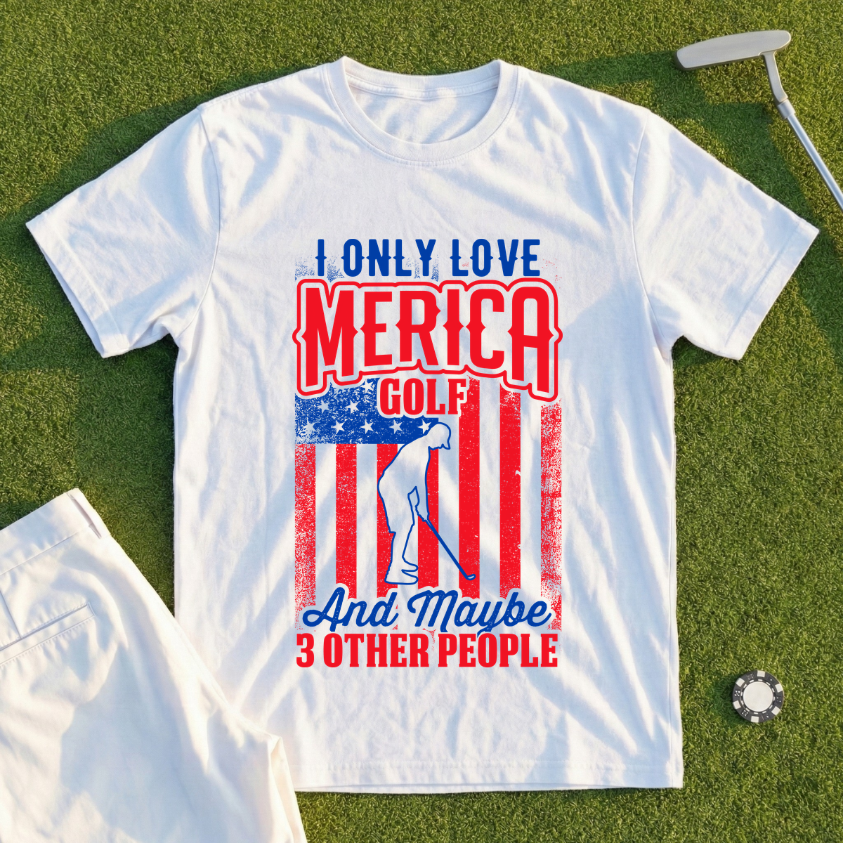 Merica Golf Tee