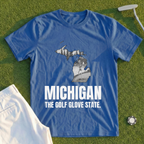 Michigan The Golf Glove State Tee
