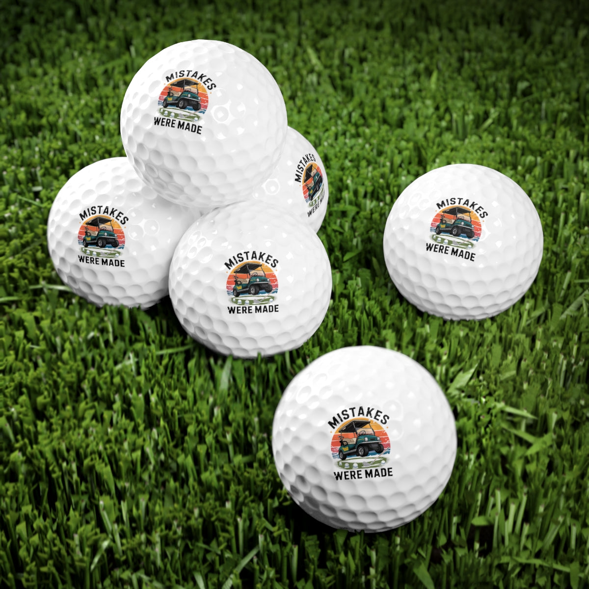 Mistakes Were Made Golf Balls