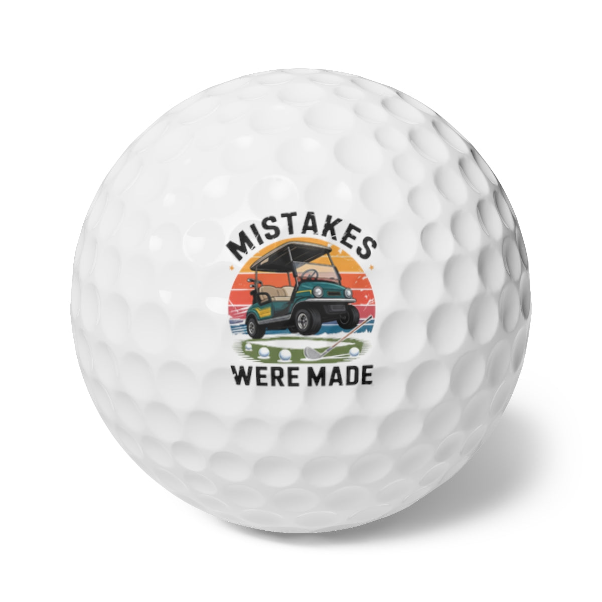 Mistakes Were Made Golf Balls