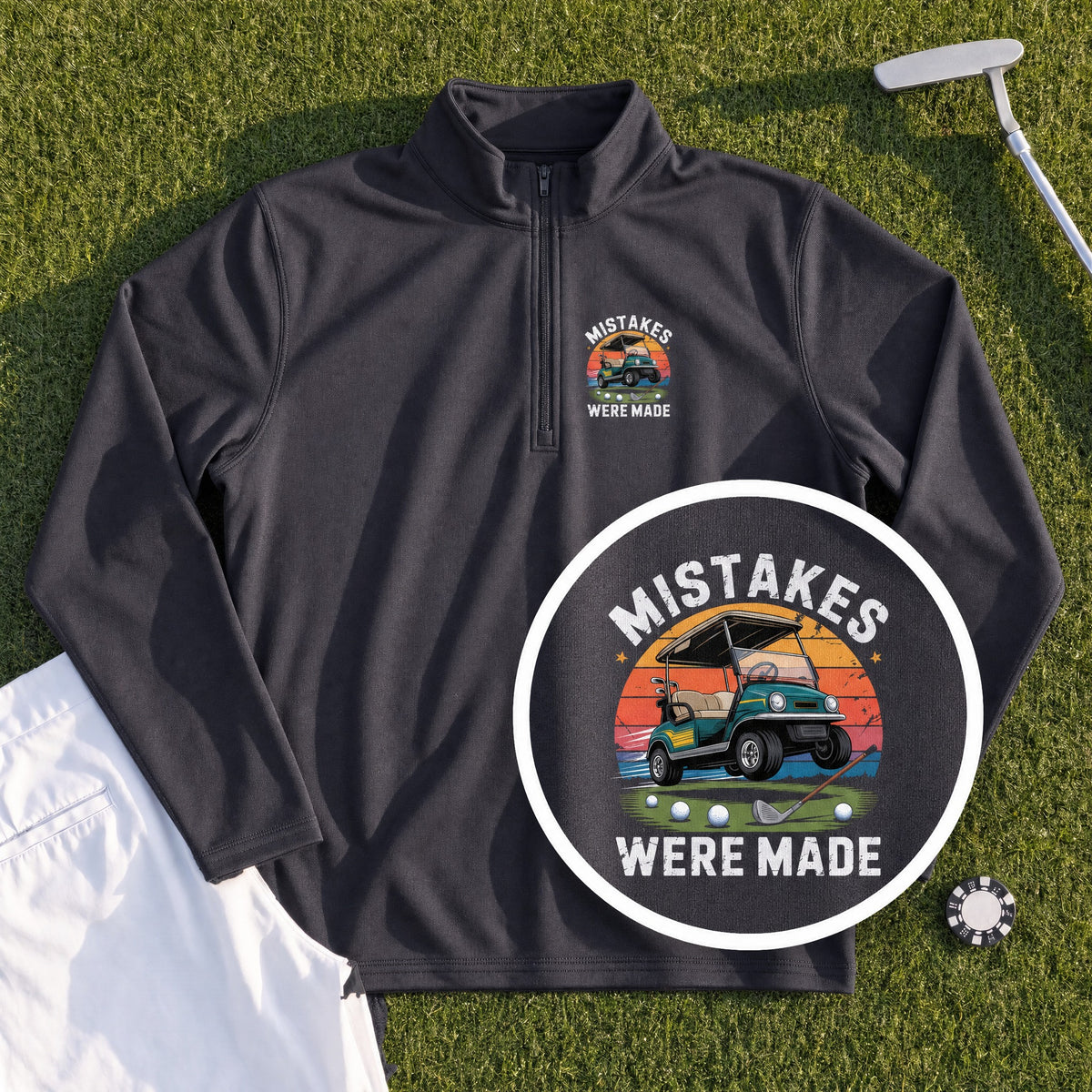Mistakes Were Made Quarter Zip