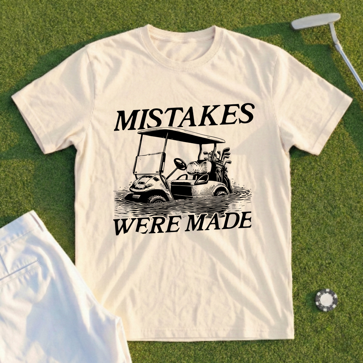 Cart In The Drink Tee