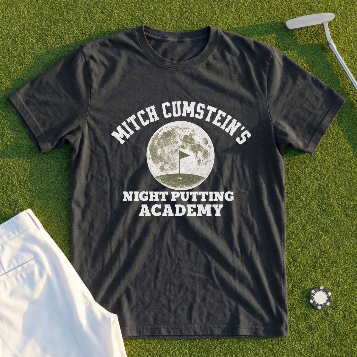 Mitch Cumstein, Moonlit Green Tee