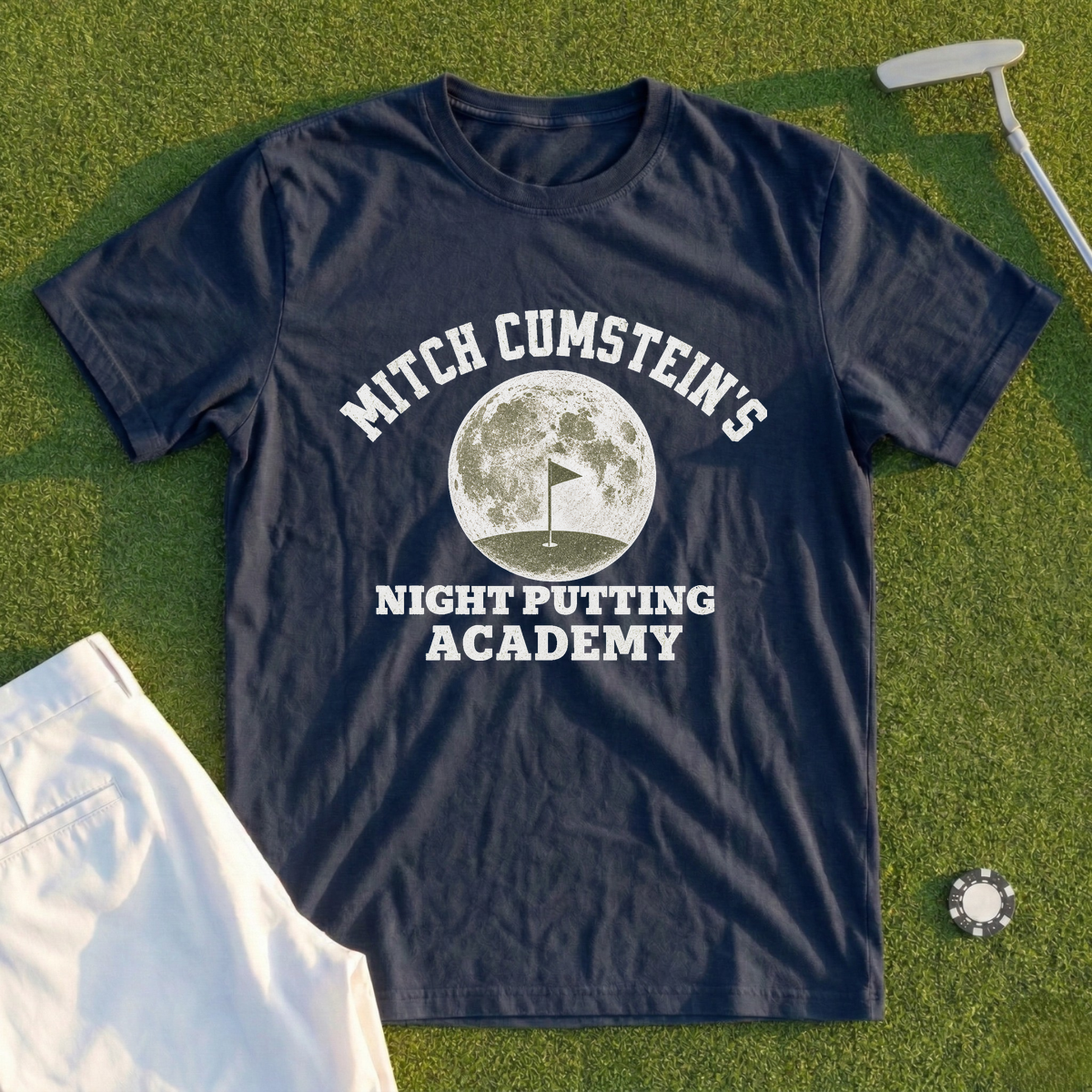 Mitch Cumstein, Moonlit Green Tee