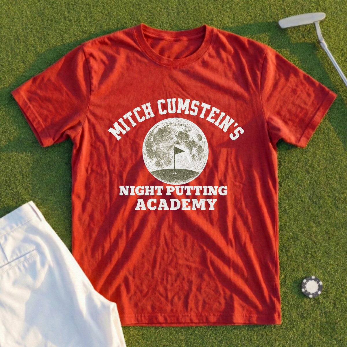 Mitch Cumstein, Moonlit Green Tee