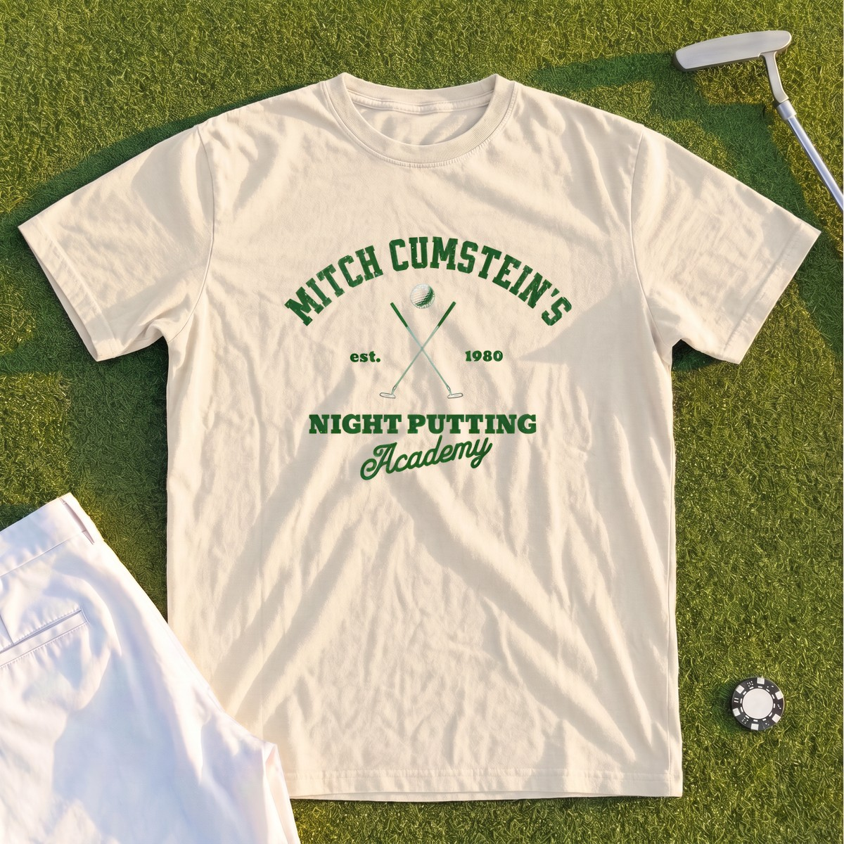 Mitch Cumstein Night Putting Premium Tee