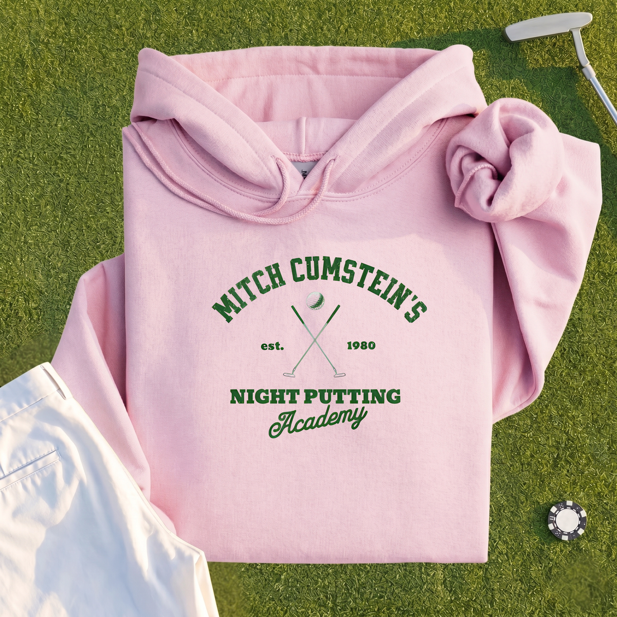 Mitch Cumstein Night Putting Hoodie