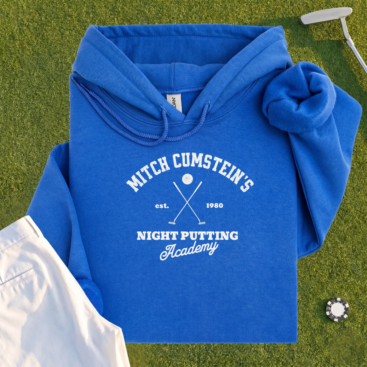 Mitch Cumstein Night Putting Hoodie