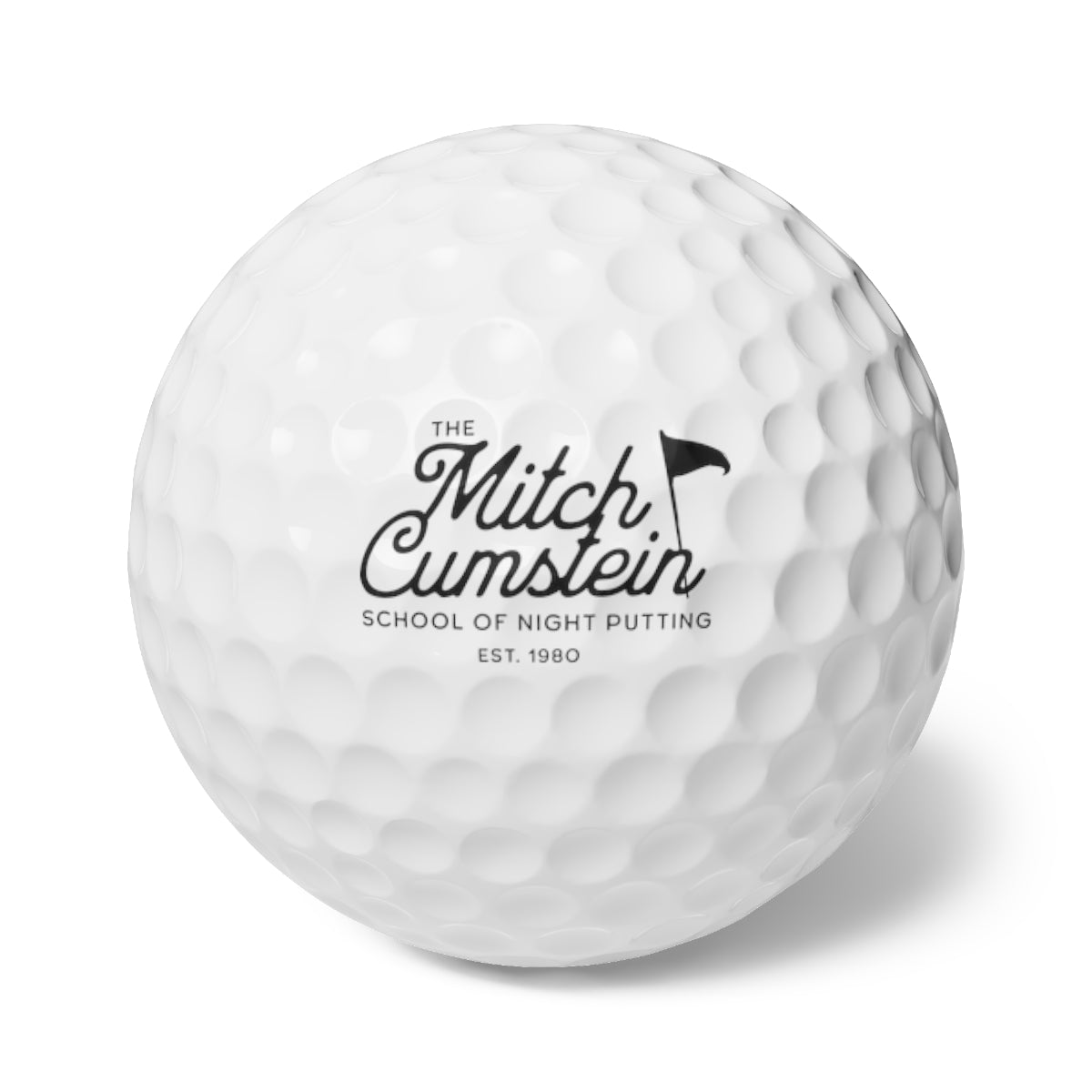 Mitch Cumstein School Of Night Putting Golf Balls