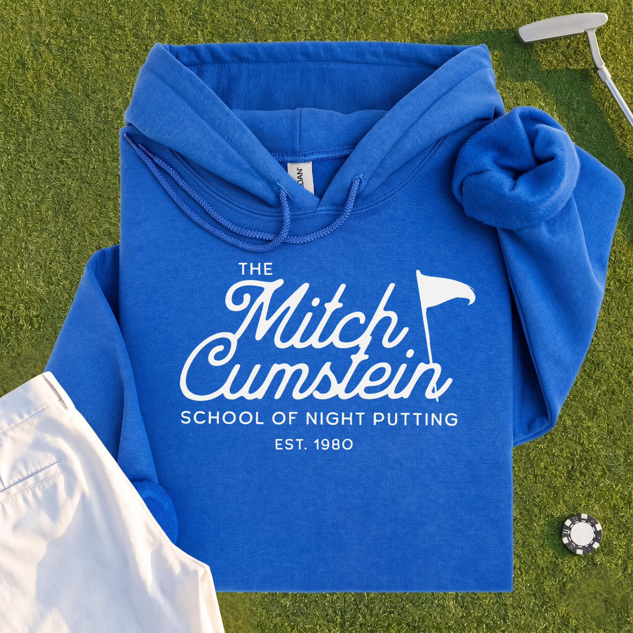 Mitch Cumstein School Of Night Putting Hoodie