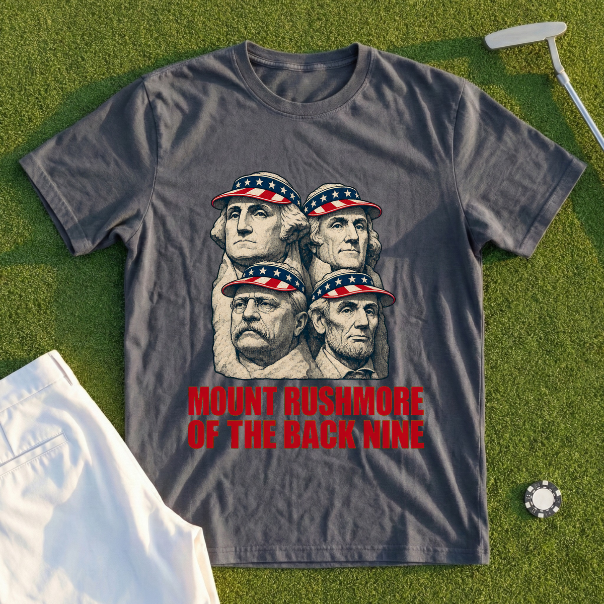 Mount Rushmore Of The Back Nine Tee